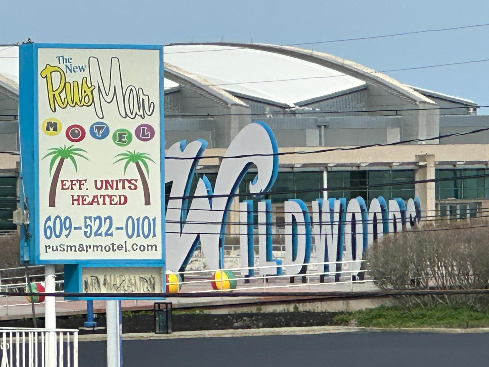 Rus Mar Motel Wildwood Beach & Boardwalk Exterior foto